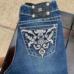 Miss Me embellished distressed jeans JP5510B sz 29